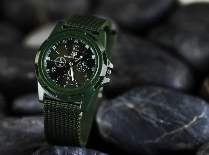 Reloj hombre бренд спортивные часы мужские кожаные нейлоновые стиль милитари, военный, водонепроницаемый часы мужские наружные кварцевые часы zegarki meskie
