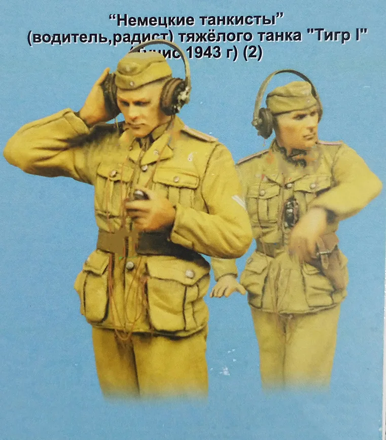 1/35 Resin Model Building Kit 2 correspondents | Игрушки и хобби