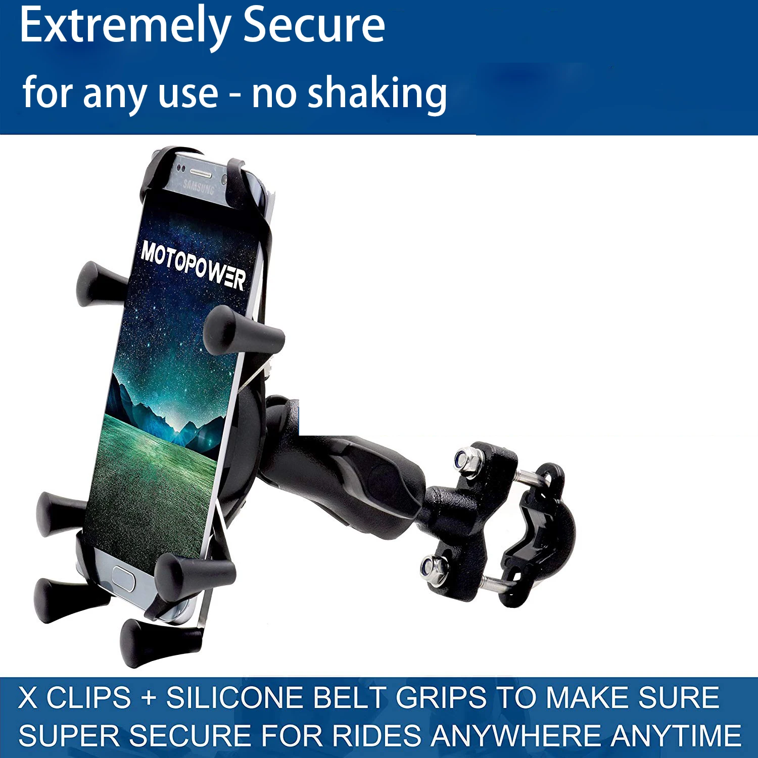 Мотоцикл руль велосипеда мобильный крепление сотового телефона держатель