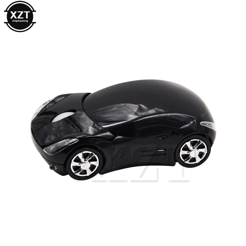Бесшумная компьютерная мышь USB 2 4 ГГц 1200DPI автомобильный светильник эргономичная