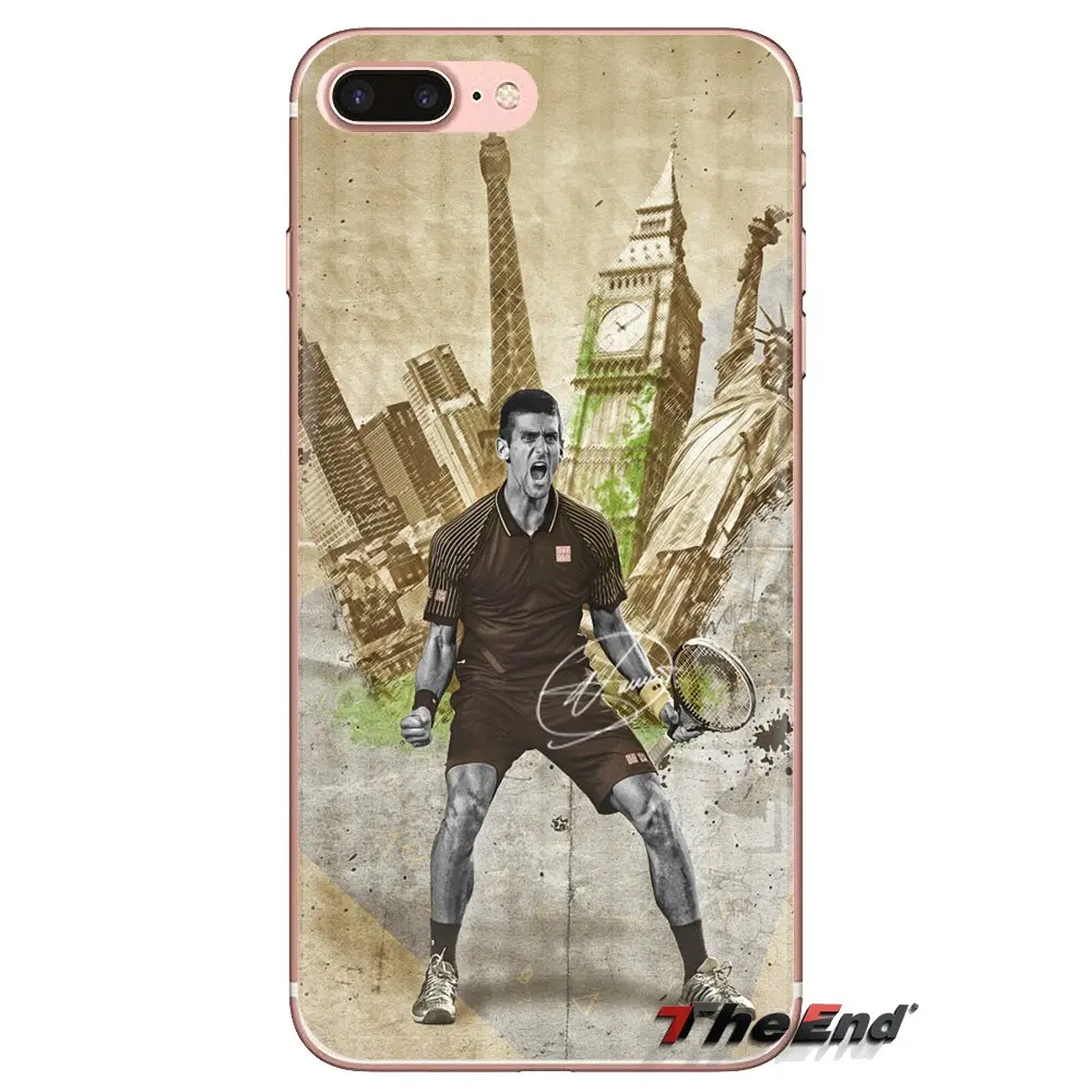 Чехлы для телефонов Samsung Galaxy S3 S4 S5 Mini S6 S7 Edge S8 S9 S10 Plus Note 3 4 5 8 9 Novak Djokovic Tennis Superstar |