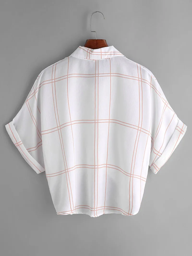 Женская блузка с рукавом летучая мышь белая | одежда