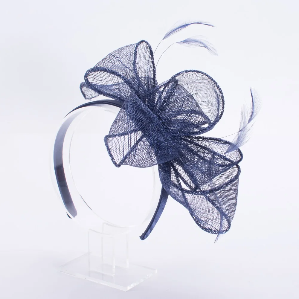 Женская Вуалетка sinamay свадебная головная повязка головной убор аксессуары для