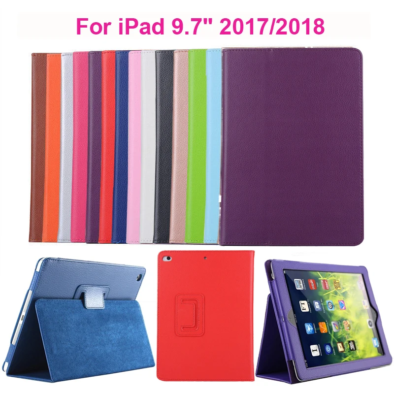 Чехол для iPad 9 7 дюйма 2017/2018 Роскошный чехол из искусственной кожи с магнитной