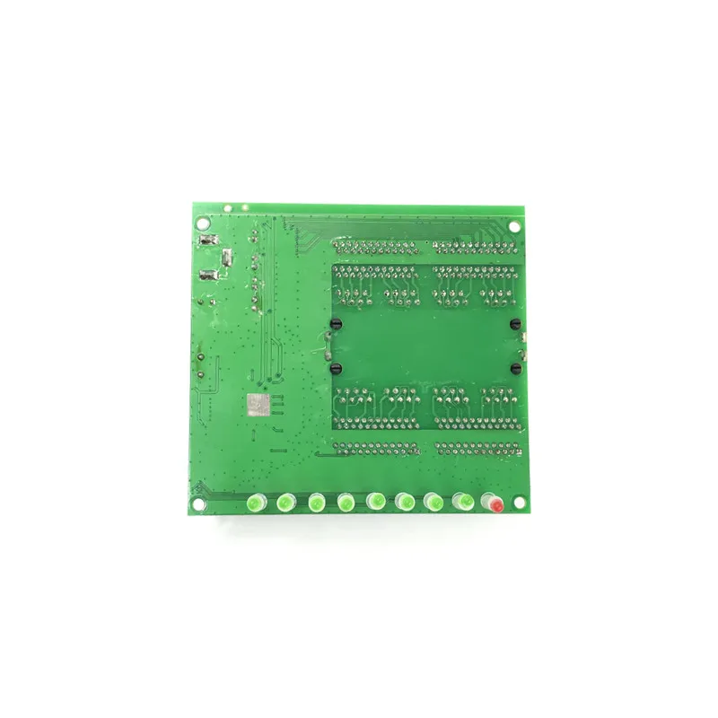 

OEM PBC 8 Port Gigabit Ethernet Switch 8 Port met 8 pin way header 10/100/1000 m hub 8way power pin Pcb board OEM schroef gat