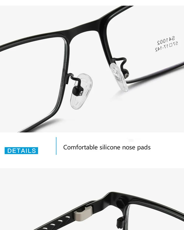 Titanium Glasses Frame Men Eyeglasses Frames Prescription Optics Glasses Frame