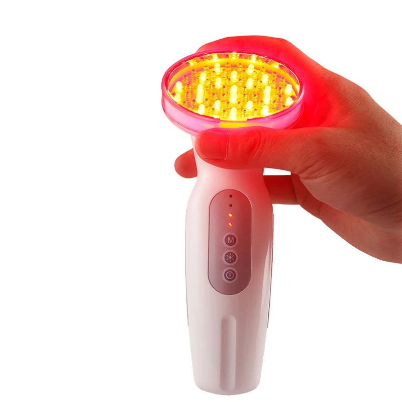 

Home Use Beauty Salon Red Blue Yellow LED Light Acne Wrinkles Spots Remove Photon Rejuvenation Facial Beauty Anti-Aging Device