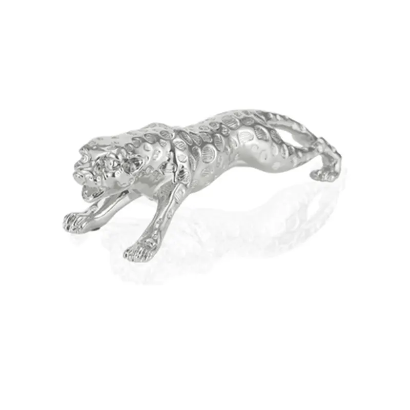 Для Rolls-Royce роскошное леопардовое украшение автомобиля золотые куклы приборной панели автомобиля украшения для животных автомобильные интерьерные изделия