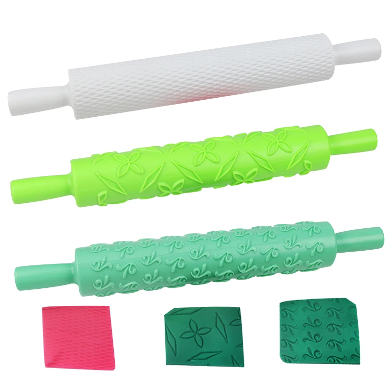 1 шт. пластиковый ролик для украшения торта|fondant rolling pin|rolling pincake roller |