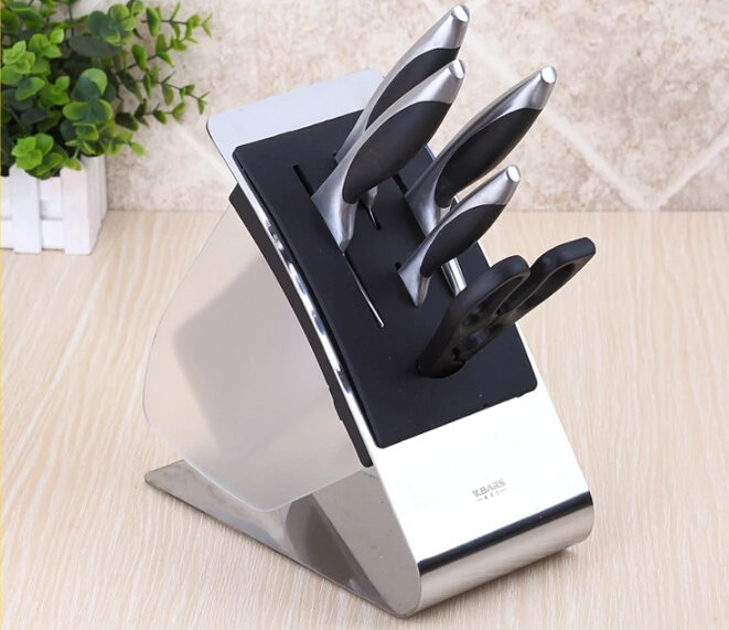

Wholesale and retail high quality eco-friendly hygienism Stainless steel tool holder cutting knives storage