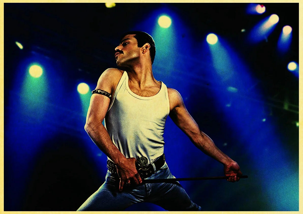 E135 Винтаж Bohemian Rhapsody Фредди Меркури Queen музыкальный постер фильма крафт Бумага современный дом номер Декор стен - Цвет: E135
