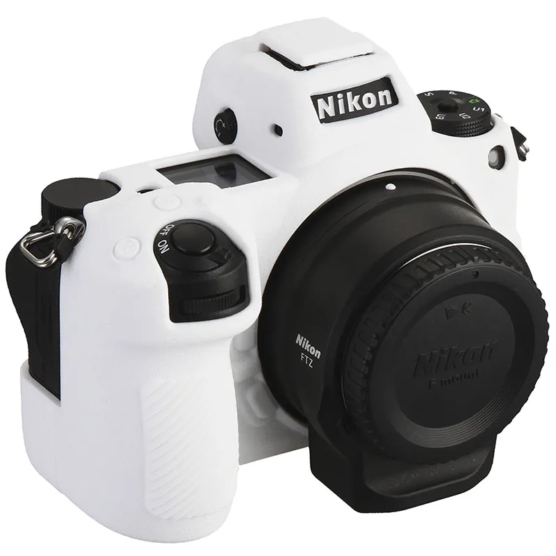 Для Nikon Z7 Z6 мягкий силиконовый резиновый защитный корпус для камеры чехол кожа для Nikon Z7 Z6 камера сумка Защитная крышка