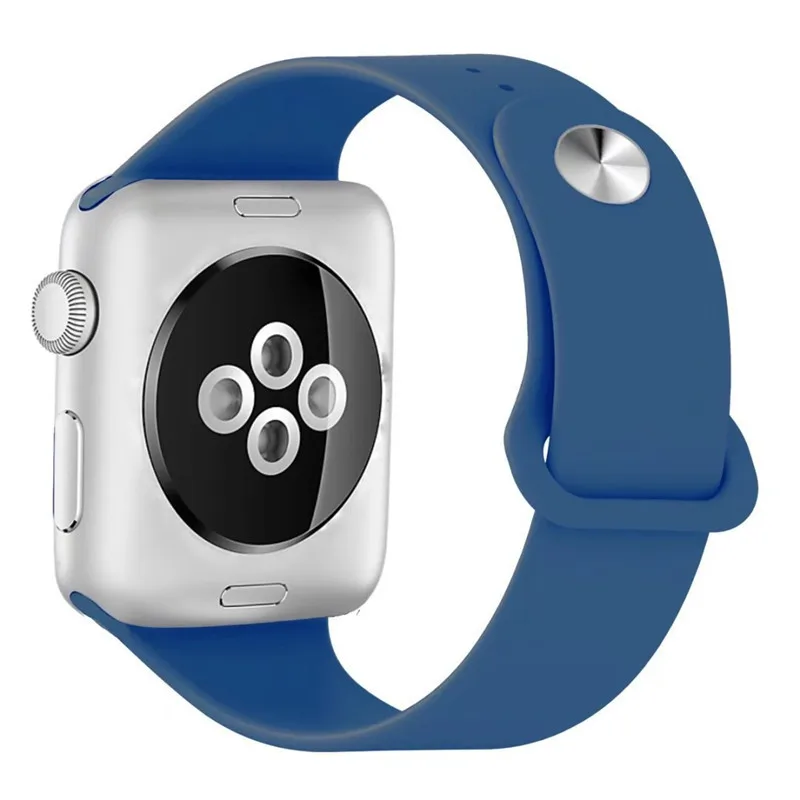 ASHEI мягкий силиконовый спортивный ремешок для Apple Watch серии группа 4 40 мм 44 мм 38 мм 42 мм ремешок для часов для iWatch серии 3 2 1 ремень