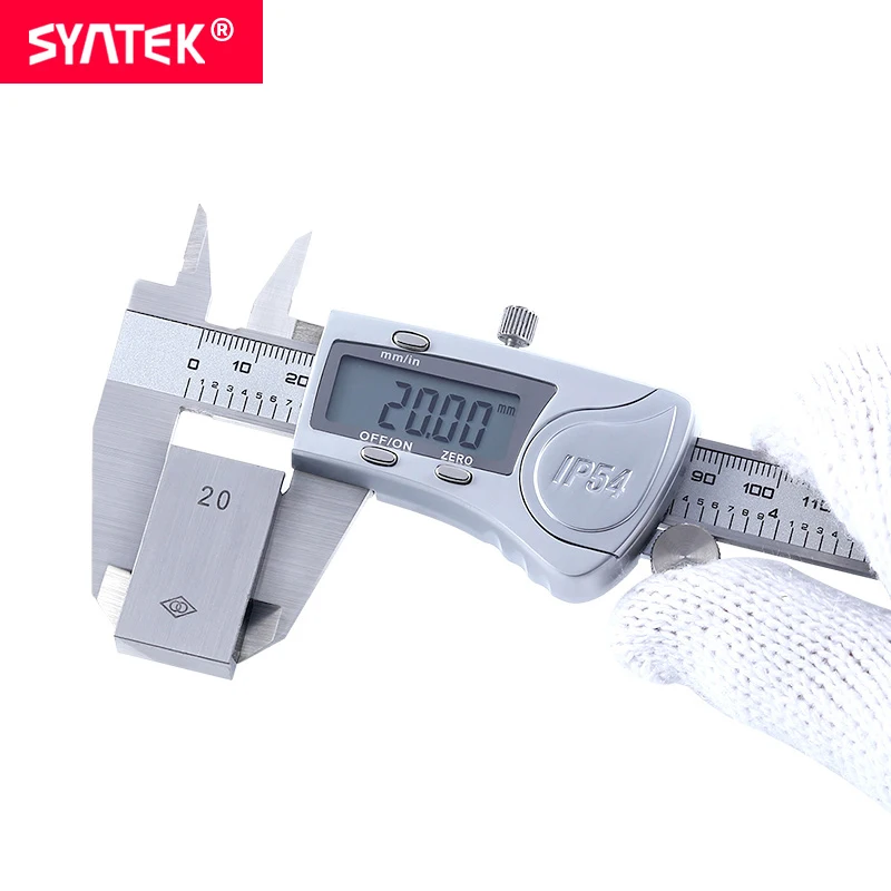 Syntek Водонепроницаемый IP54 6 дюймовый 150 мм Нержавеющая сталь электронный цифровой