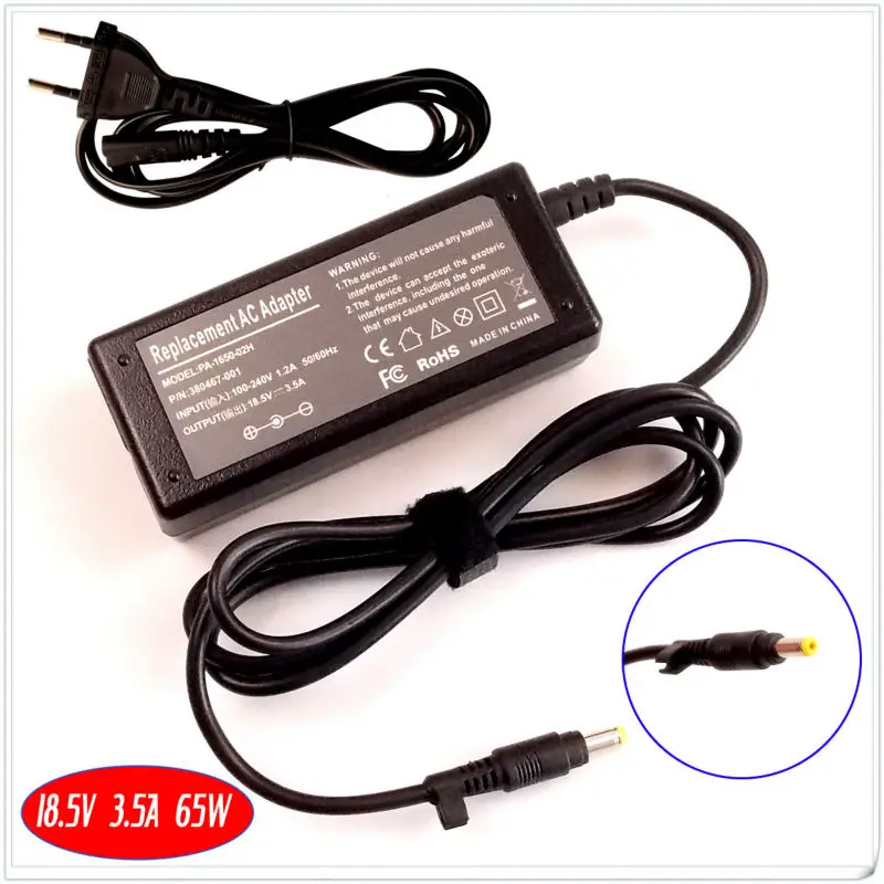 Зарядное устройство для ноутбука HP COMPAQ 550 541 540 530 520 510 500 511 515 516 610 615 425/адаптер