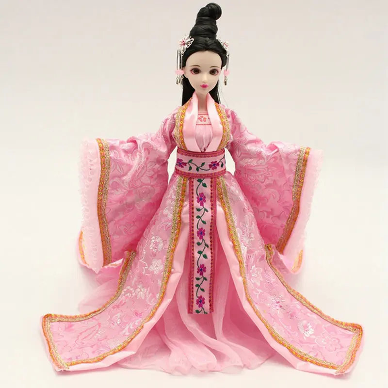 Ручной работы китайский древний костюм Bjd Кукла Одежда для 29 см Kurhn 1/6 кукла