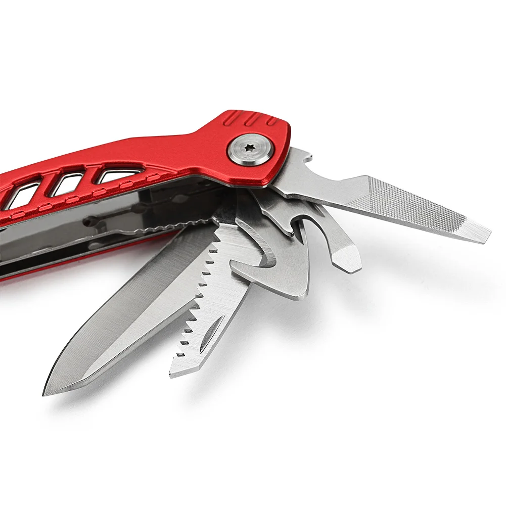 Multitool Pliers, Multi-Purpose Folding Knives Keychain Pliers for Outdoor Survival Camping Hiking Emergency Hand Tool