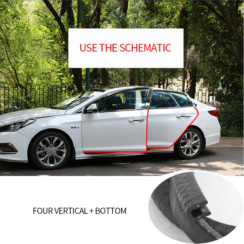 2019 популярные аксессуары для дверей автомобиля царапин уплотненительная лента