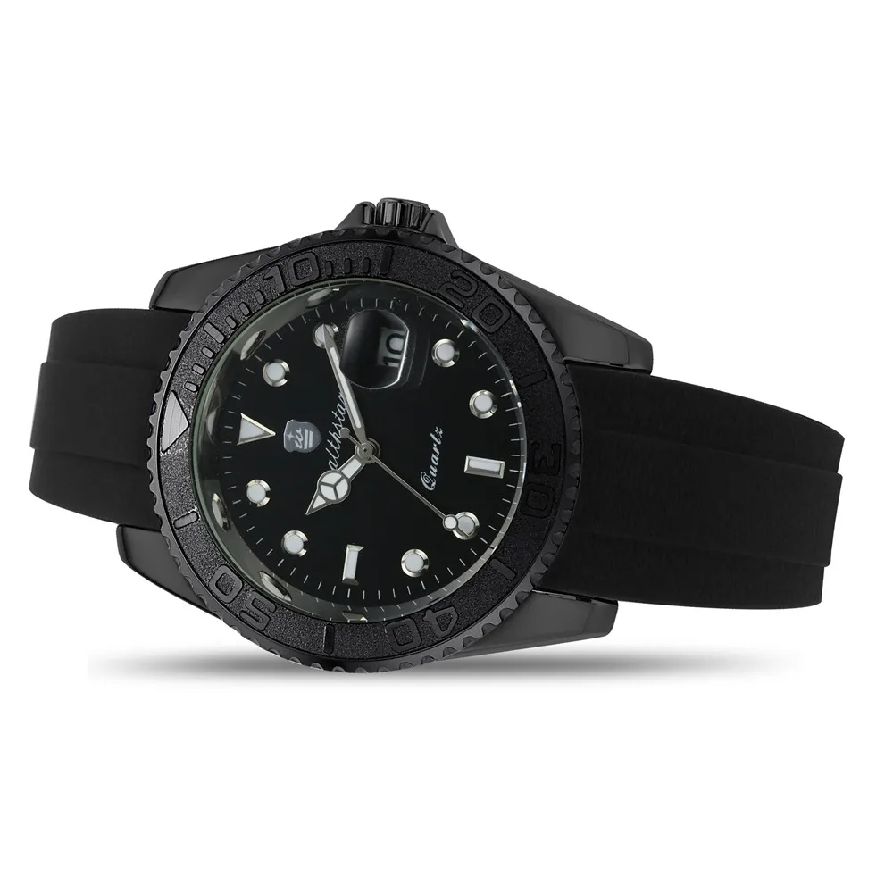 Часы наручные мужские кварцевые с силиконовым ремешком 9 цветов | Наручные часы