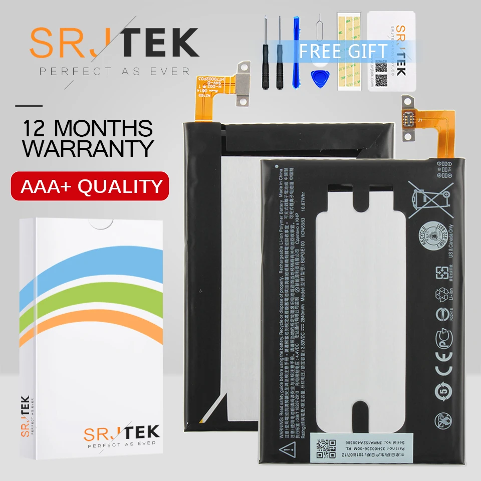 Srjtek для Nexus S1 Батарея с B2PW4100 2770 мАч HTC Google Pixel смартфон Запчасти авто бесплатная