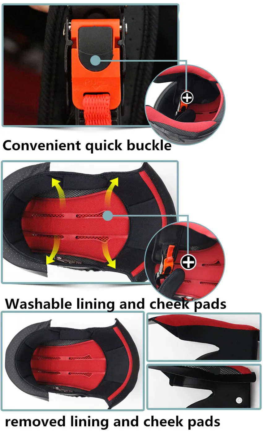 Полный уход за кожей лица Cascos Para Moto rcycle шлем Мотокросс Capacete для гонок горные акулы Профессиональный DOT утвержден