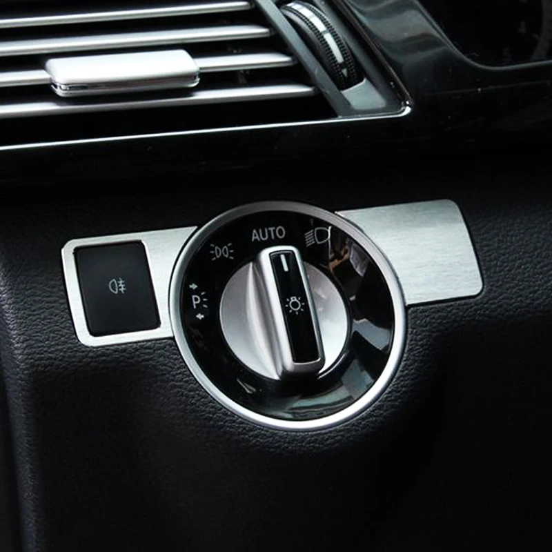 

Наклейки для mecсетей Benz W203 A B C GLA GLK GLE CLA ML GLS выключатель фар декоративный