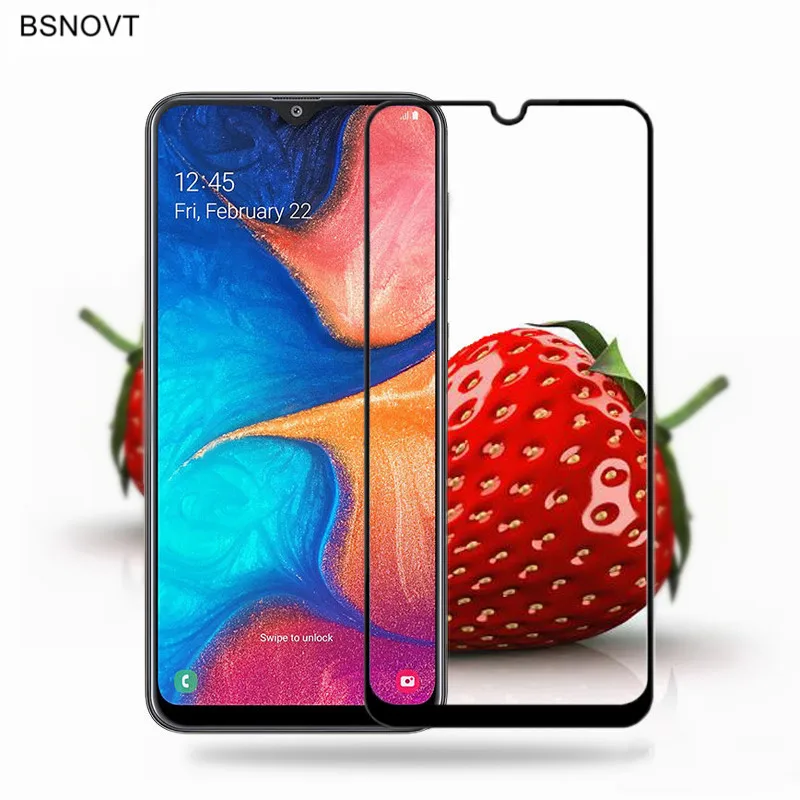 Для Samsung Galaxy A20 стекло для закаленное Защитная пленка экрана телефона BSNOVT |