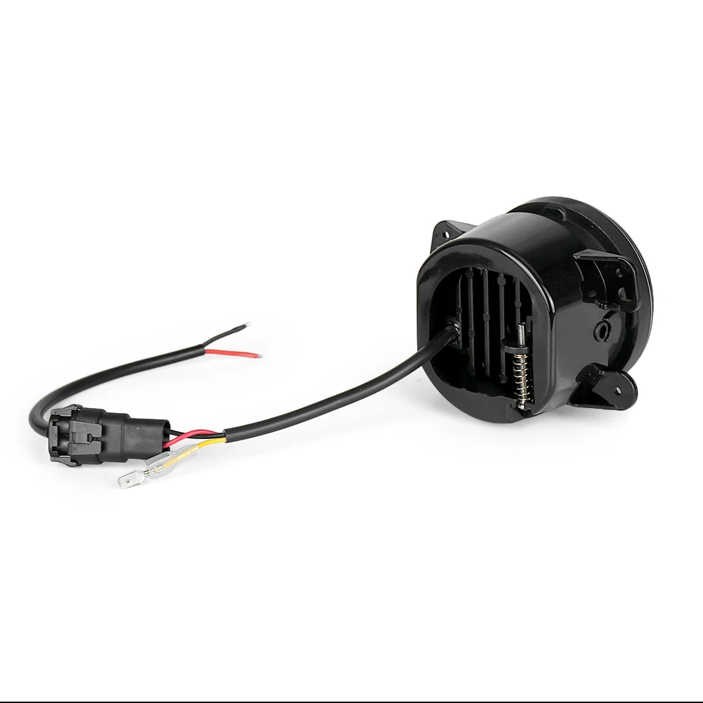 Светодиодный проектор противотуманные фары дальнего света + Белый DRL для Jeep Wrangler