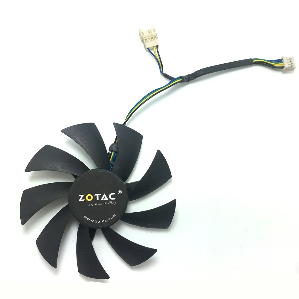 87mmm 87 мм GA92S2H 4pin PC Вентилятор охлаждения графической карты для ZOTAC GTX 1060 1070 Ti MINI HA 1080 Ti мини двойной кулер вентилятор GAA8S2H GAA8S2U - Цвет: 87mmm
