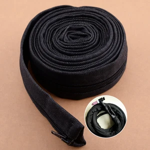 LETAOSK новый черный тканевый сварочный пифонарь лет, чехол для кабеля питания, ковбойская куртка на молнии, 3,6 метра