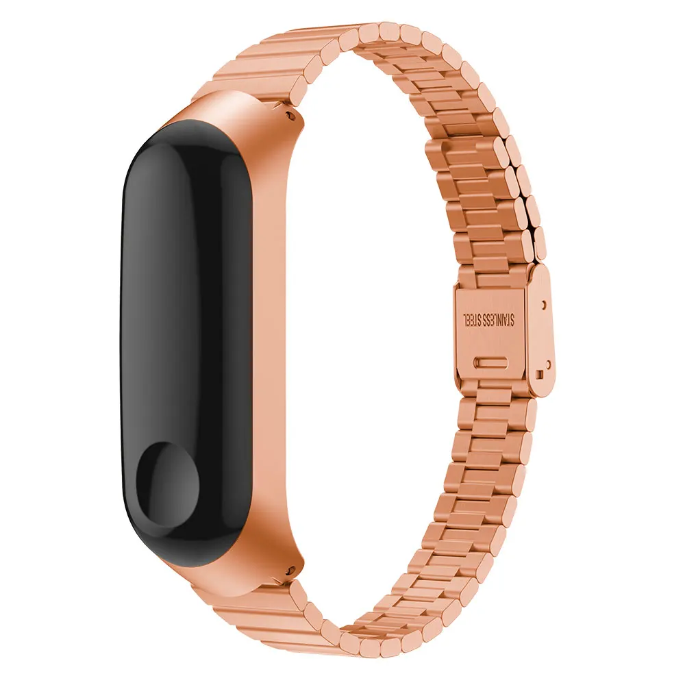 Ремешок для часов из нержавеющей стали + металлический чехол Xiaomi mi Band Miband 4 3