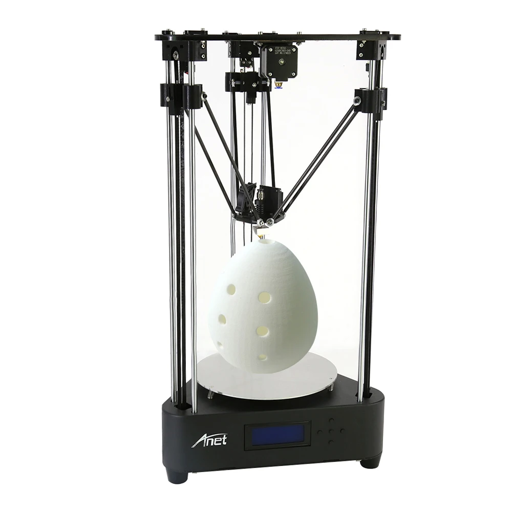Anet A4 Delta 3d принтер 3D DIY принтер набор размер печати 200*210 мм машина коробка легко собрать с 0,5 кг PLA нити и amp