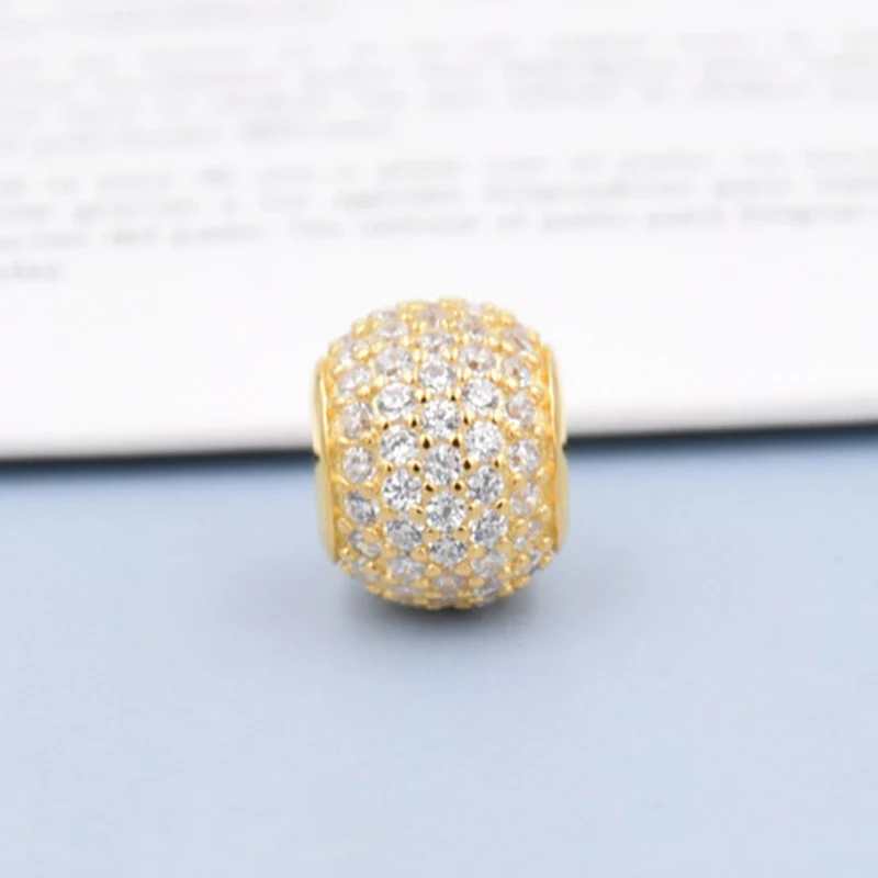 АВОКАДО аутентичные Логотип золотой пластине проложить мяч Серебряные подвески