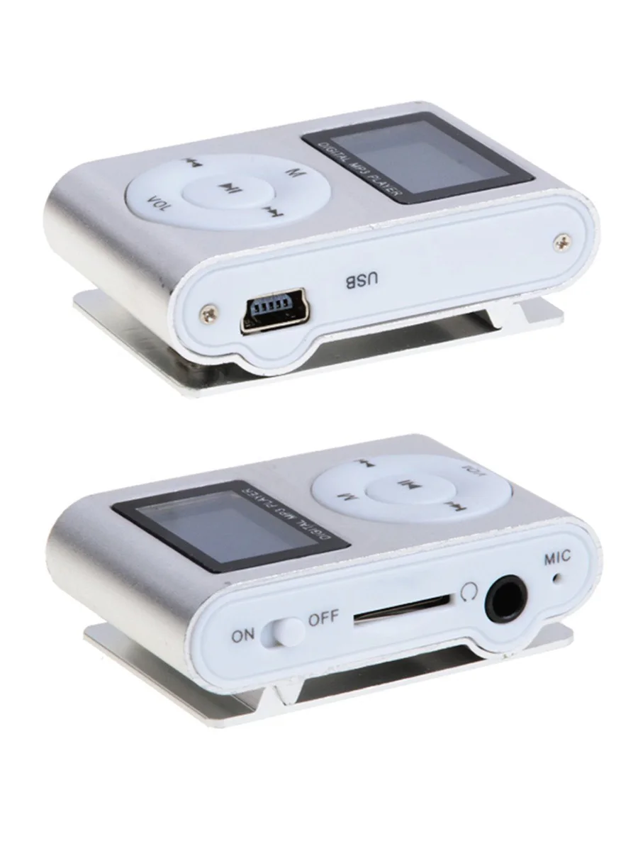 Kebidu горячая Распродажа Mini USB MP3 плеер с зажимом цифровой ЖК дисплей Поддержка 32 ГБ