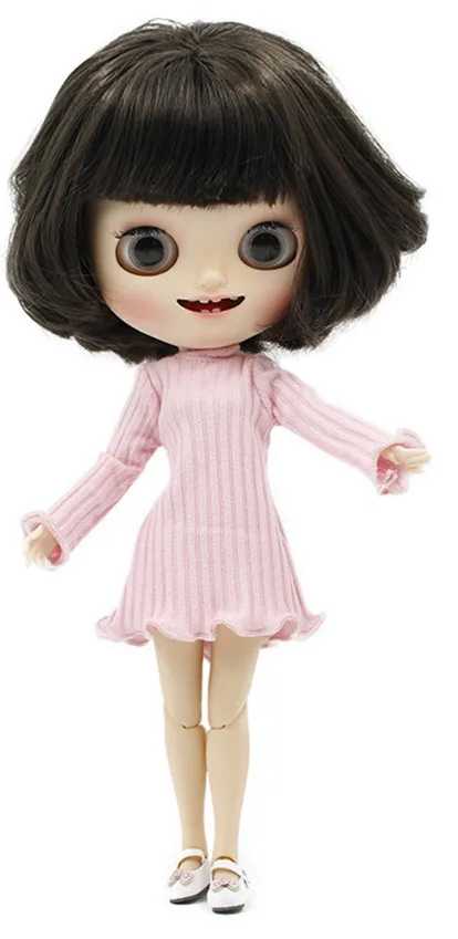 Одежда Blyth Doll свободный свитер-платье футболка с длинными рукавами подходит для 30 см 1/6 суставов Licca ICY Azone аксессуары для детской куклы