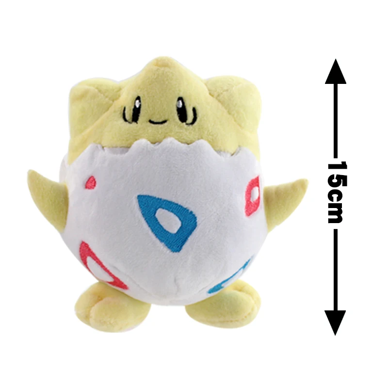 15 см Kawaii Togepi плюшевая игрушка по мотивам мультфильма аниме Peluche мягкие куклы Детская игрушка, подарок для детей рождественские подарки