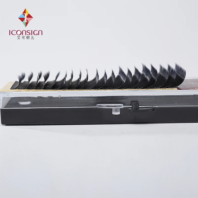 ICONSIGN Mix Size 7 to 15 mm 20 lines eyelash single natural eyelashes false lash Cilia make up Tools | Красота и здоровье