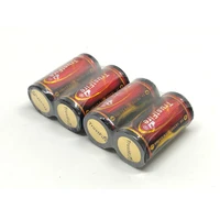 4pcslot trustfire protected 18350 lithium battery 1200mah 3 7v rechargeable li ion batteries with pcb for led flashlights