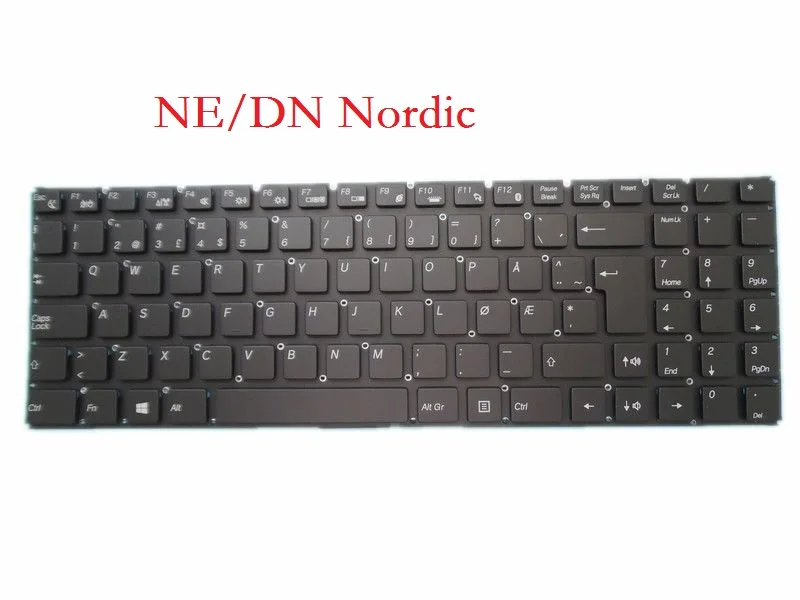 Клавиатура для ноутбука Topstar U953 пособия по немецкому языку GR Великобритания Nordic NE