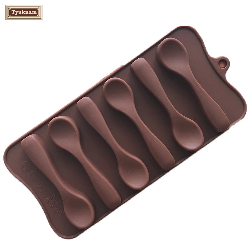 Ложка силиконовая форма для запекания плесень шоколад печенье Конфеты Желе торт