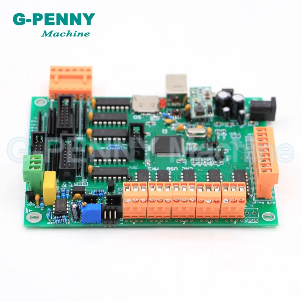 3 оси 4 оси 5 оси USBCNC контроллер ЧПУ USB интерфейсная плата DIY MK2 100 кГц мультиосевая многофункциональная плата управления