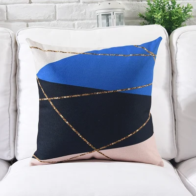 

Decorative cushion cover /Geometric minimalist Nordic Pineapple cotton pillow/ Wholesale and retail cushions/Marine style waist