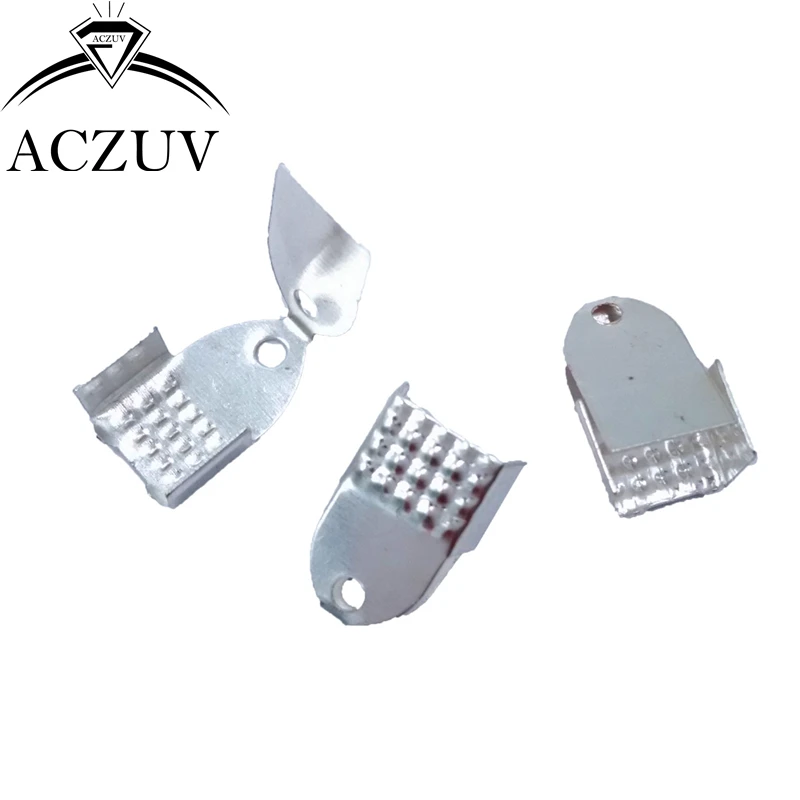 2000 шт./лот украшения концевые колпачки кожаный шнур концы воск хлопок веревка