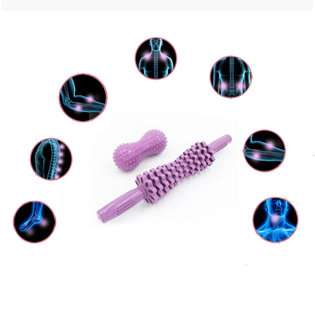 Sports Muscle Relax Exercise Travel Athletic Trigger Point Gym Workout Roller Tool Training Body Fitness Massage Stick | Спорт и