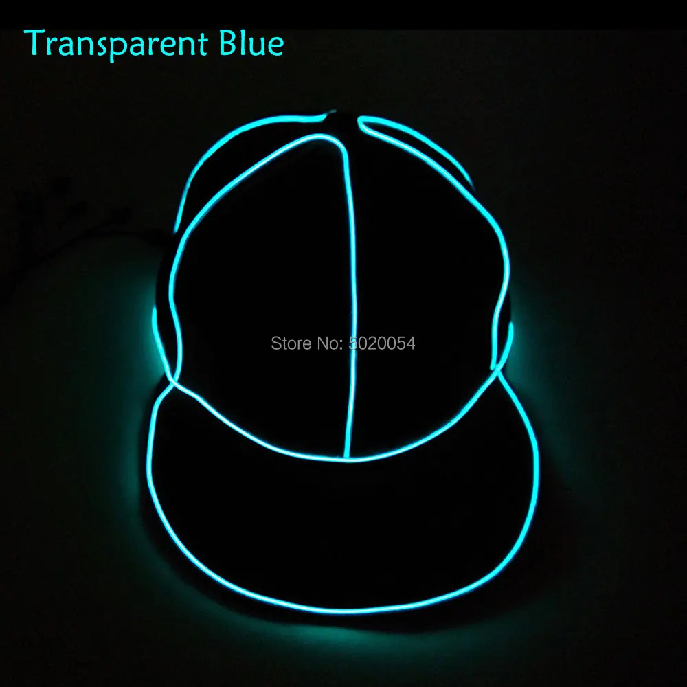 Модная бейсбольная кепка EL Wire s Gorras со светодиодной подсветкой, хип-хоп кепка на лето и весну, светильник, светящаяся Кепка для мужчин и женщин