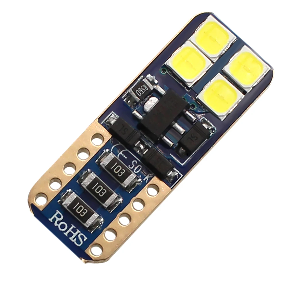 2X T10 Canbus Led W5W 3030 8SMD светодиоды Автомобильный свет боковые клиновидные лампы лампа