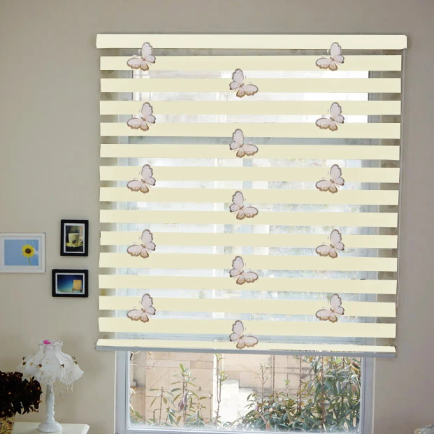 Бесплатная доставка популярные жалюзи в виде зебры и рулонные оконные шторы|rolling