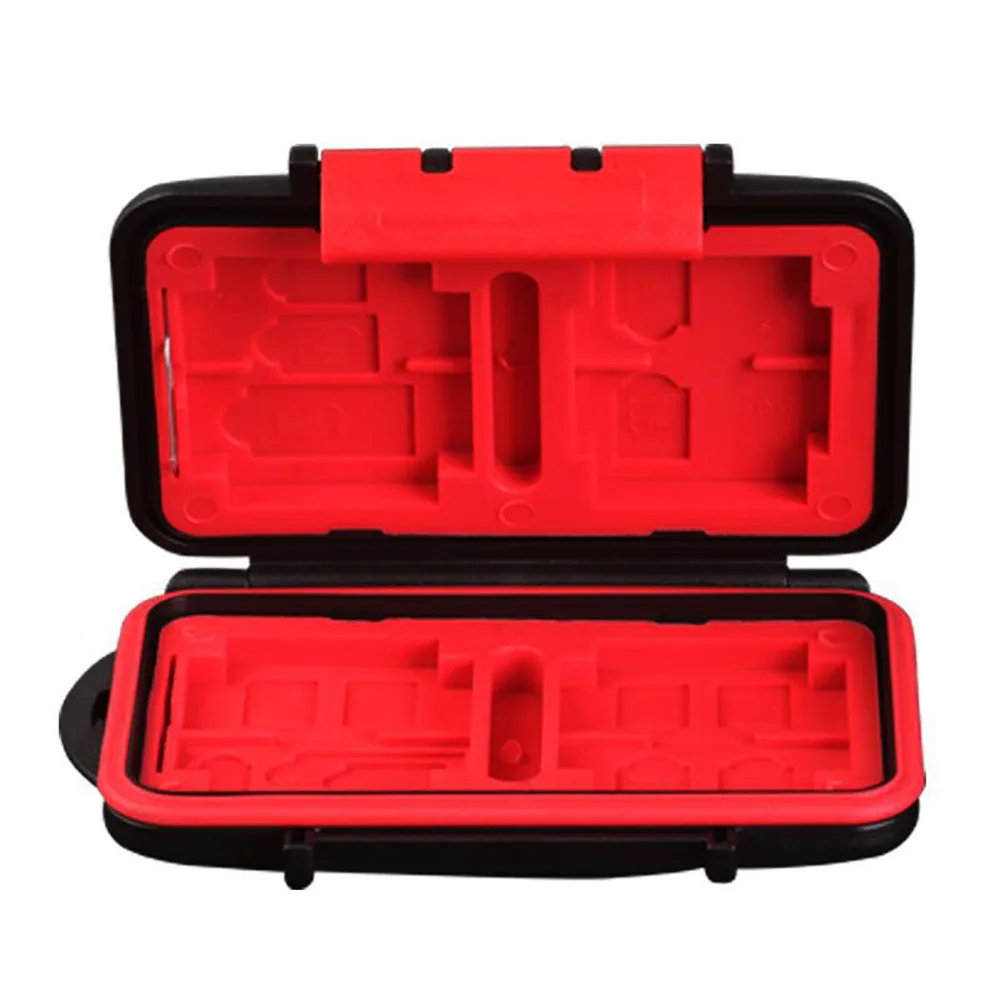 Контейнер для хранения карт памяти Canon водонепроницаемый чехол SD MSD CF камер Nikon Sony