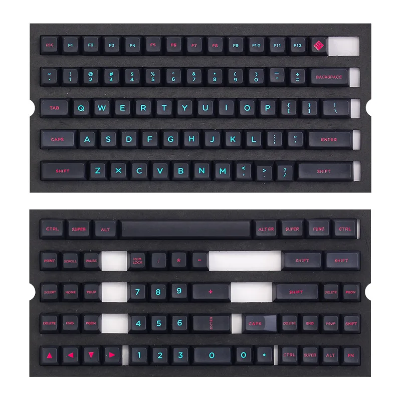 KBDfans Новое поступление sa профиль pbt keycap 120 ключей