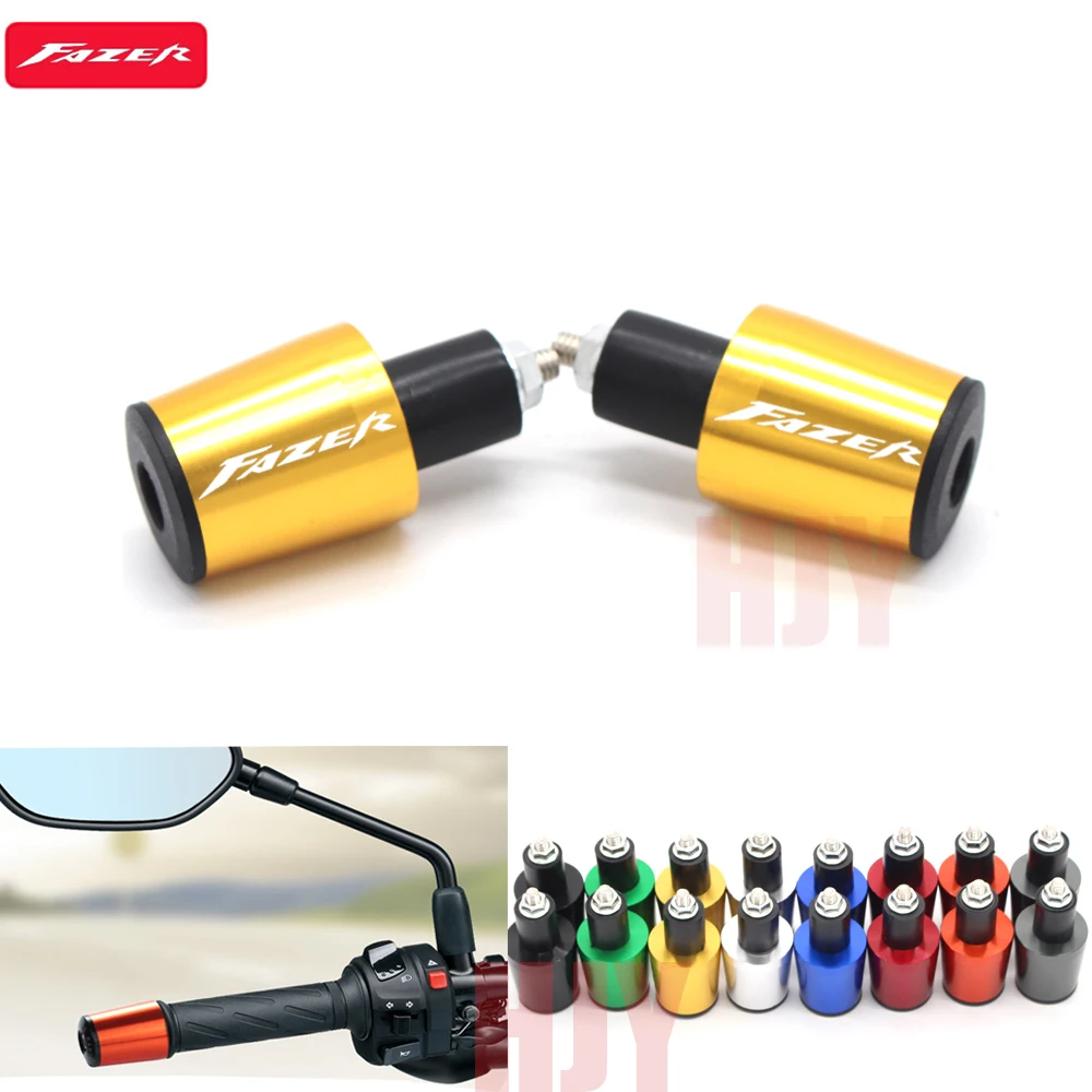 Мотоциклетные аксессуары 1/4 &quot22 мм ручки руля заглушки Заглушки для Yamaha FZ1 FAZER 7/8